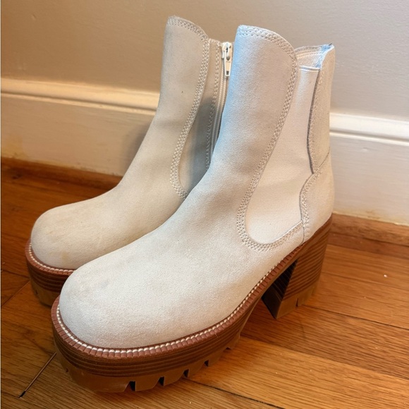 Jeffrey Campbell x Free People Preston Platform Ankle Boots - Picture 3 of 6